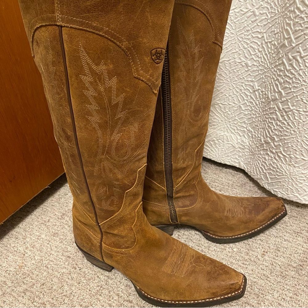 Ariat | Brown Murrieta Leather Over-the-Knee Boot - Women’s. Size 7.5